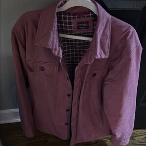 Men’s Untuckit Button-Up quilted shacket size XL